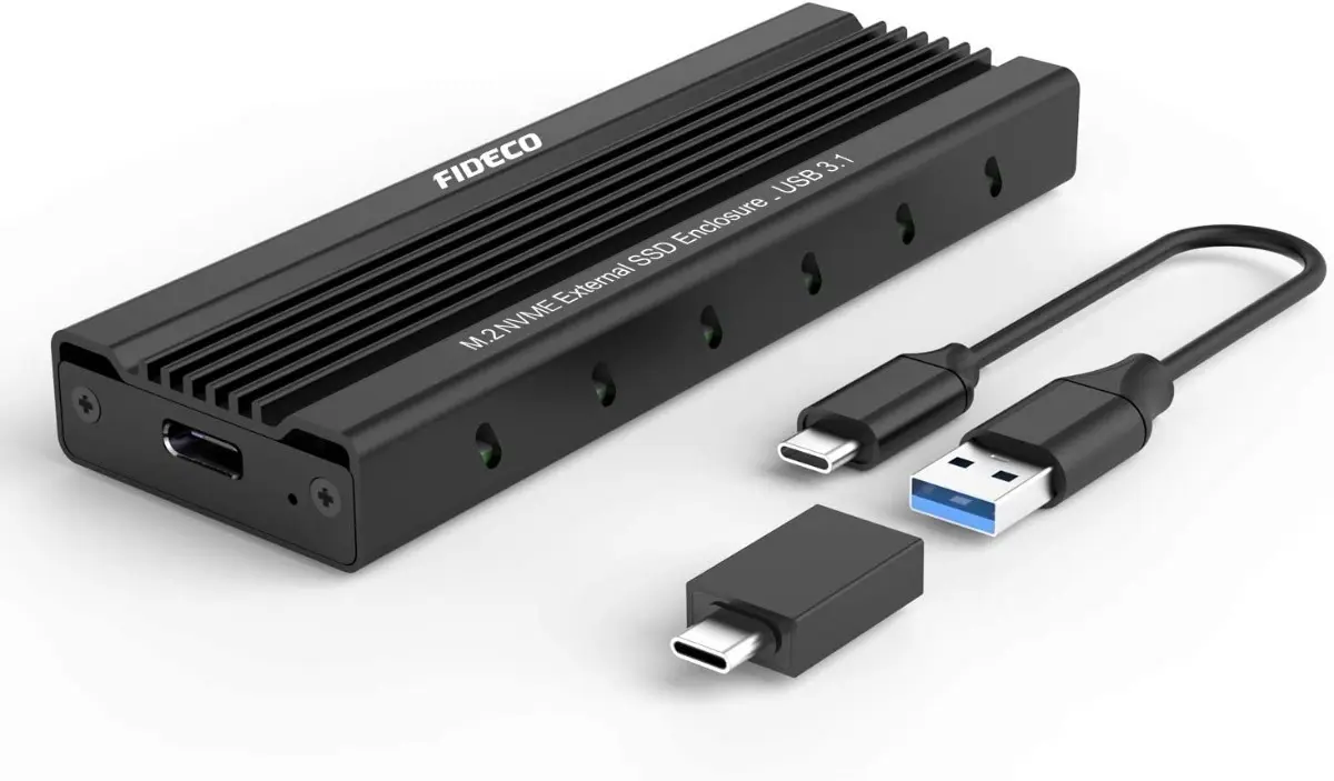 CARRY PARA DISCO M.2 USB 3.1 NVME ALUMINIO