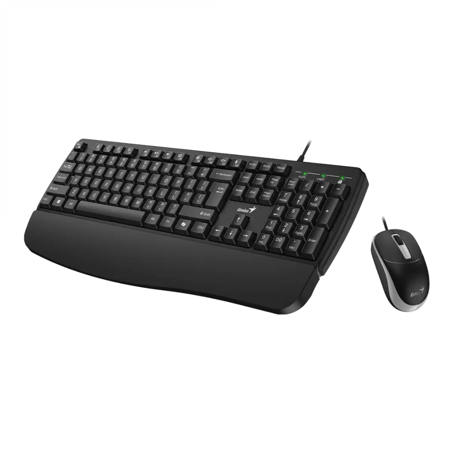KIT TECLADO + MOUSE GENIUS KM-123 BLACK