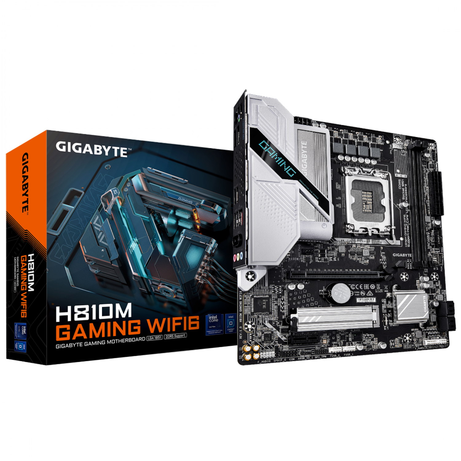 GIGABYTE H810M GAMING WIFI6 S1851 GEN 15 MOTHERBOARD