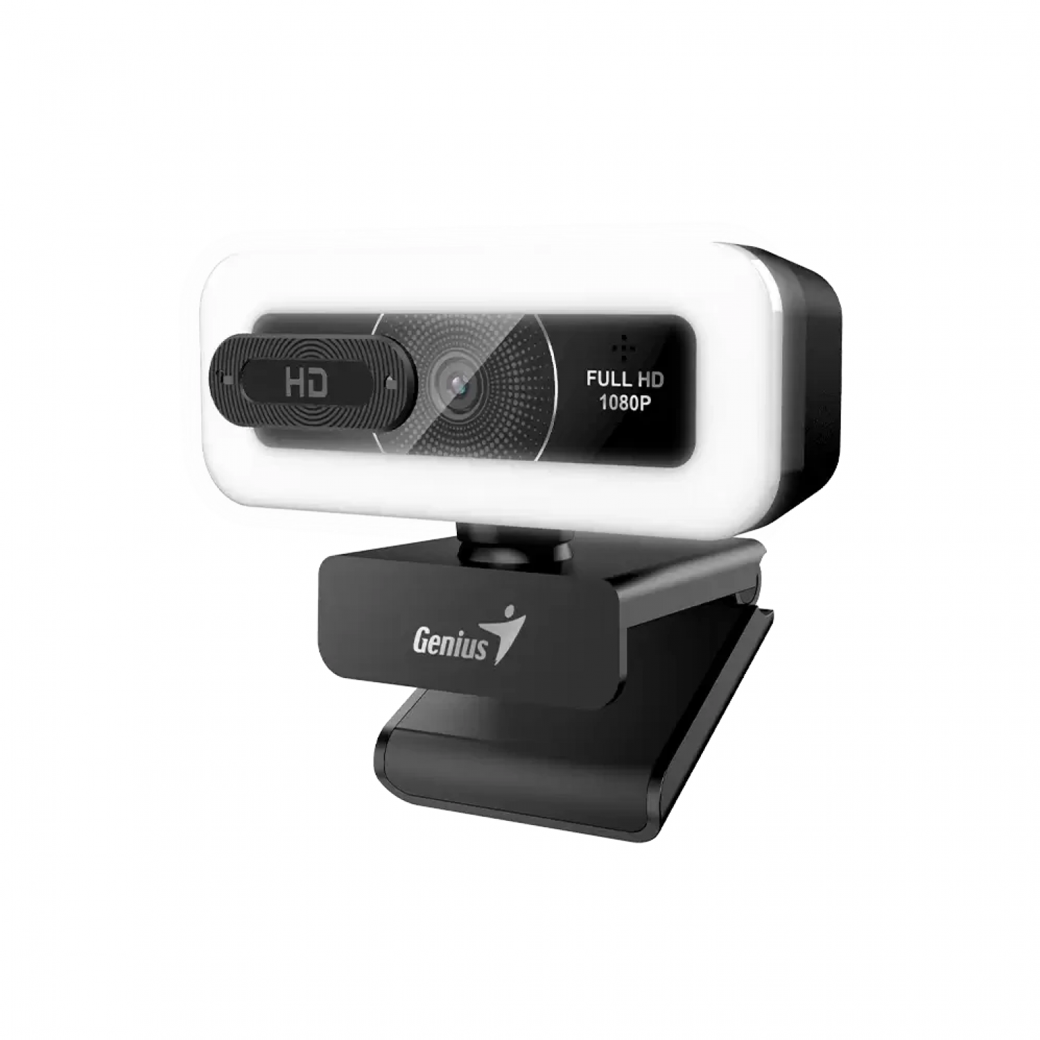 WEBCAM GENIUS FACECAM LIGHT BLACK CON LUZ FULLHD USB-C/A