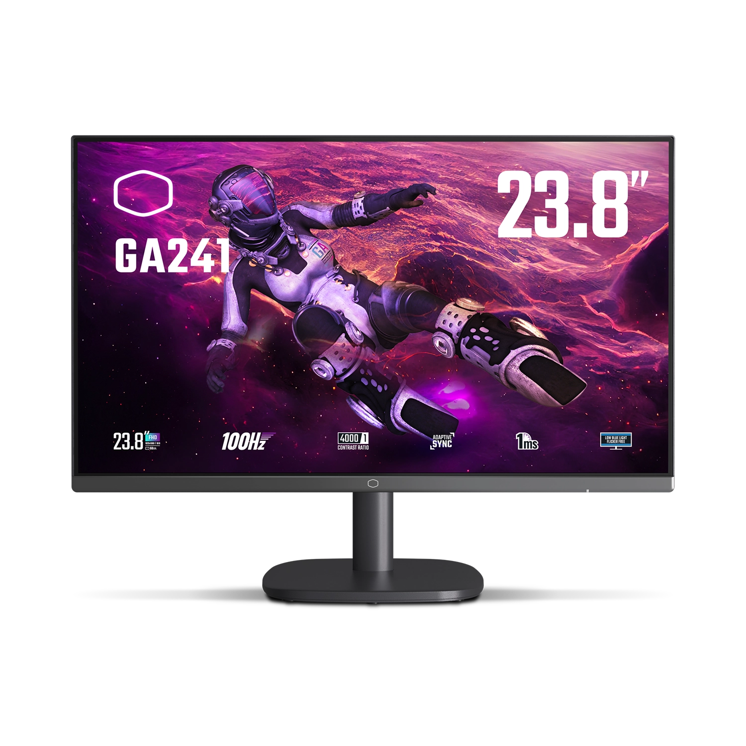 MONITOR COOLER MASTER 24PULGADAS GA241 FULLHD 100HZ 1MS