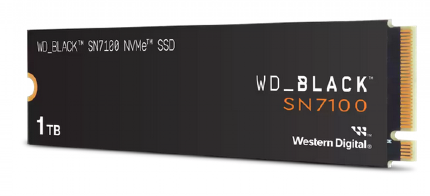 DISCO SOLIDO WESTERN DIGITAL SSD BLACK M.2 1TB SN7100 NVME WD PCIE GEN 4 SIN DISIPADOR