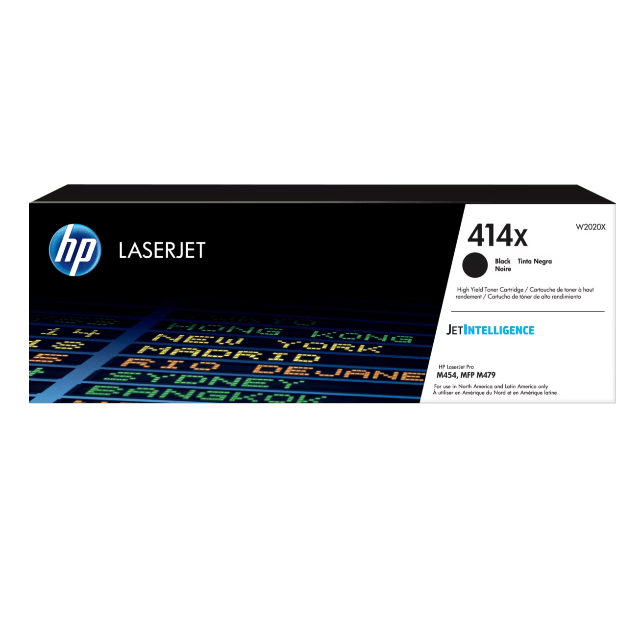 HP 414X BLACK TONER CARTRIDGE W2020X