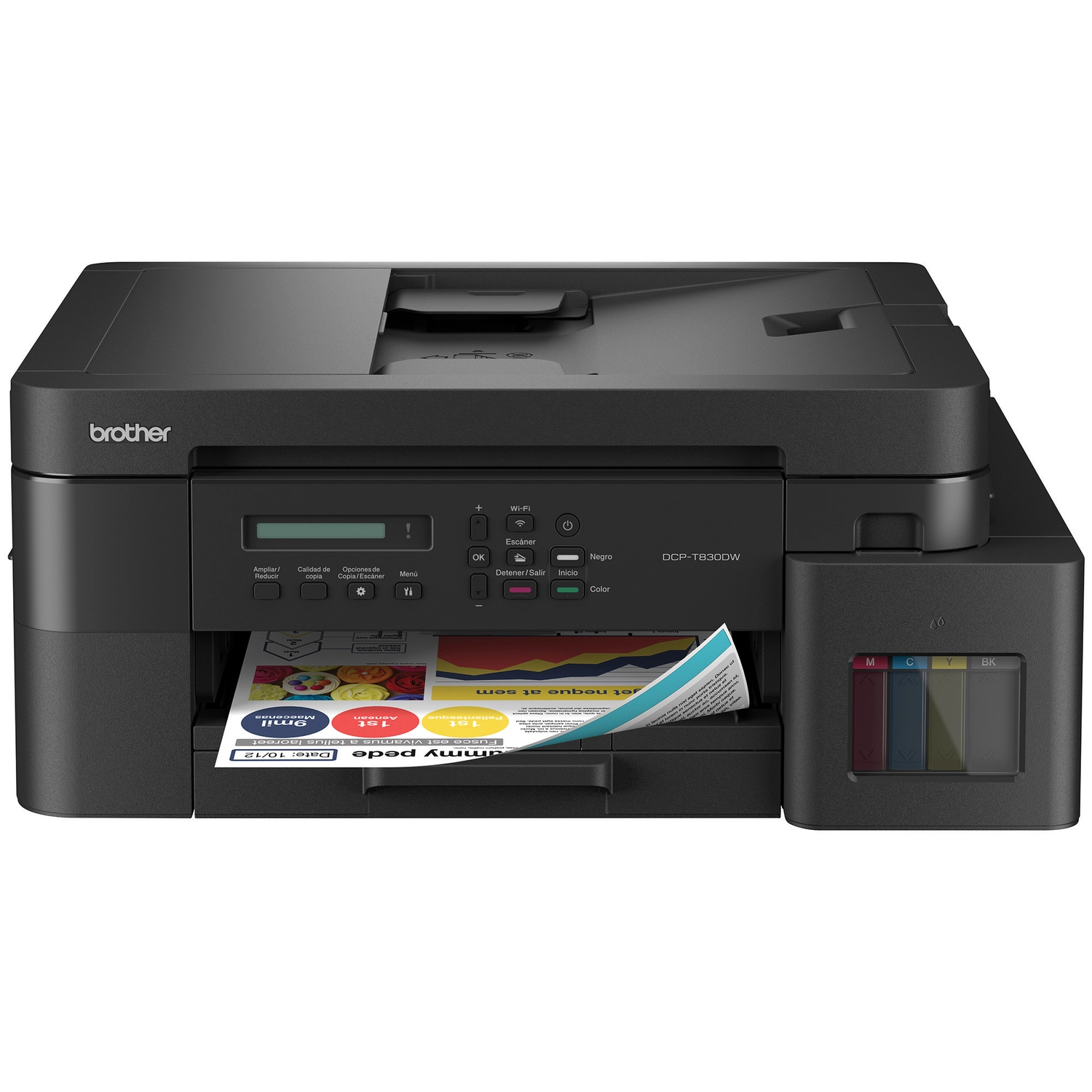 IMPRESORA BROTHER MULTIFUNCION T830DW