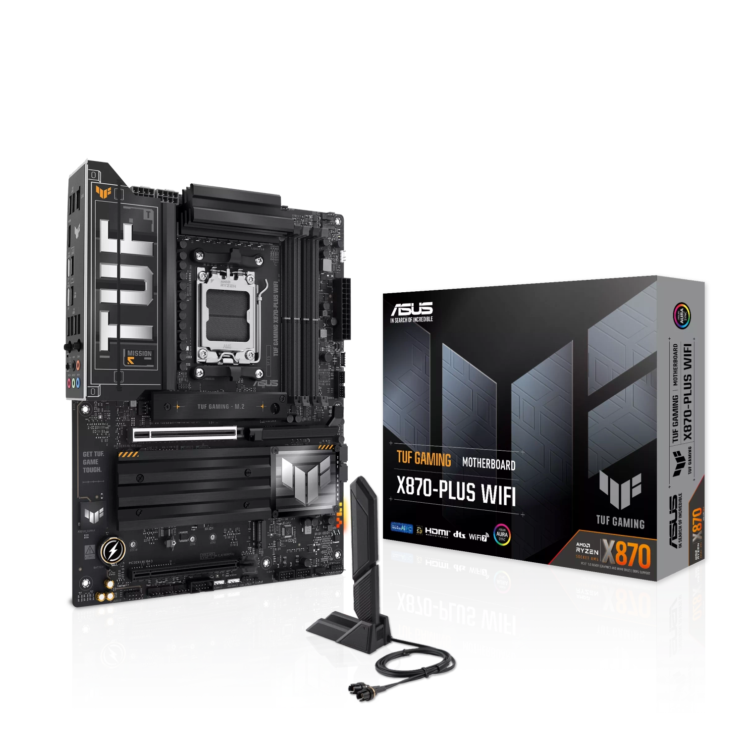 ASUS AM5 TUF GAMING X870-PLUS WIFI MOTHERBOARD