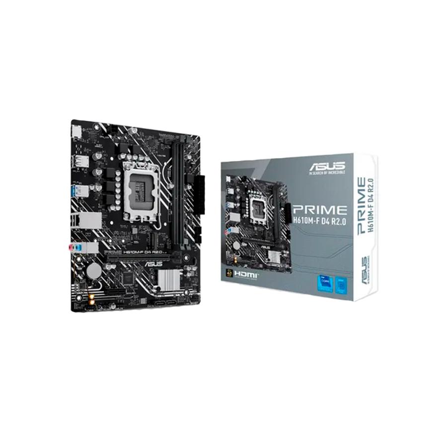 ASUS PRIME H610M-F R2.0 DDR4 S1700 GEN 12-13-14 MOTHERBOARD