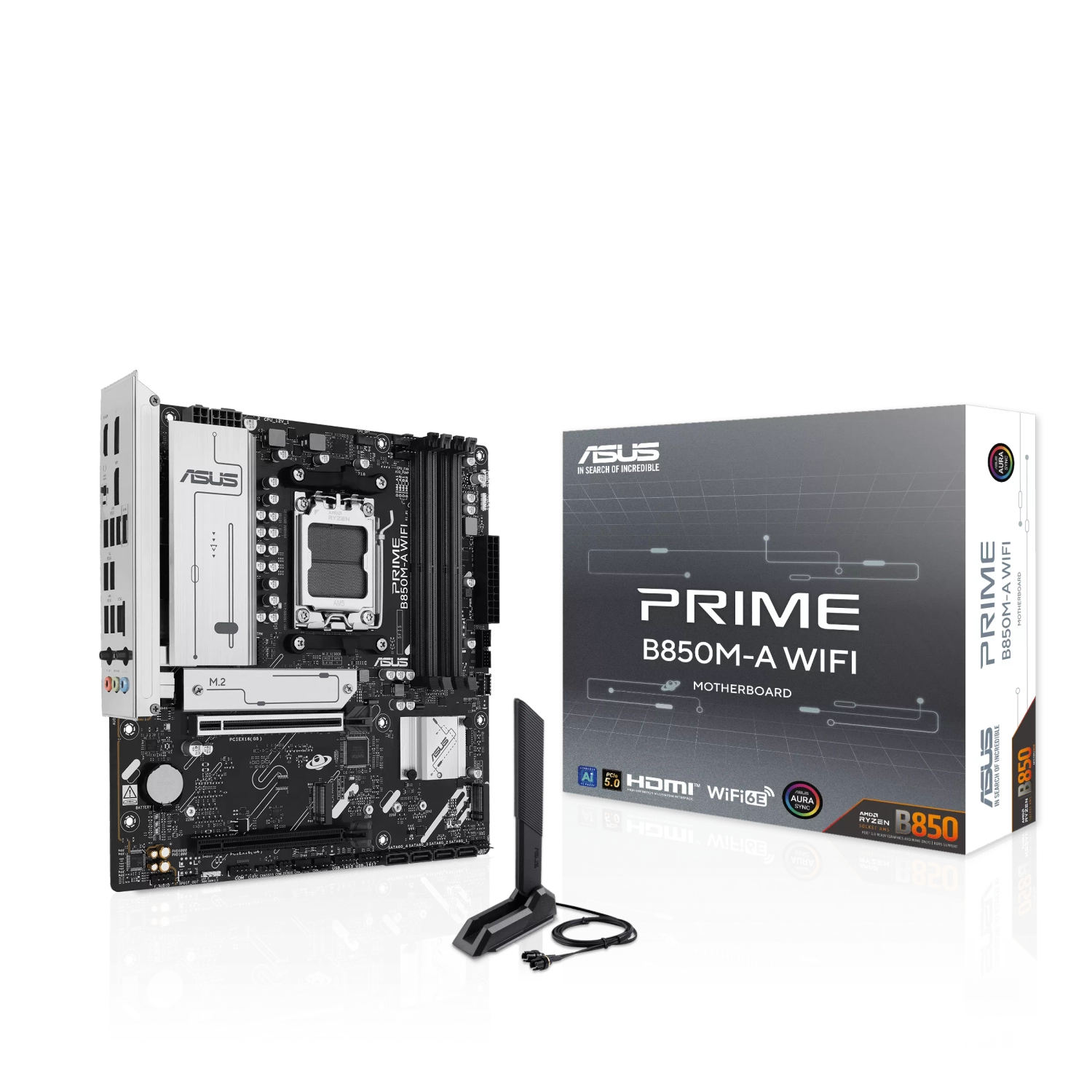 ASUS AM5 PRIME B850M-A WIFI MOTHERBOARD
