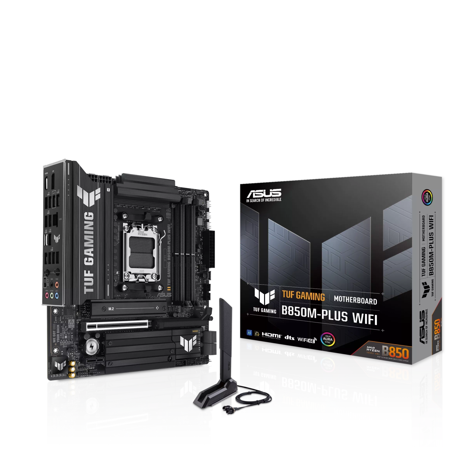 ASUS AM5 TUF GAMING B850M-PLUS WIFI MOTHERBOARD