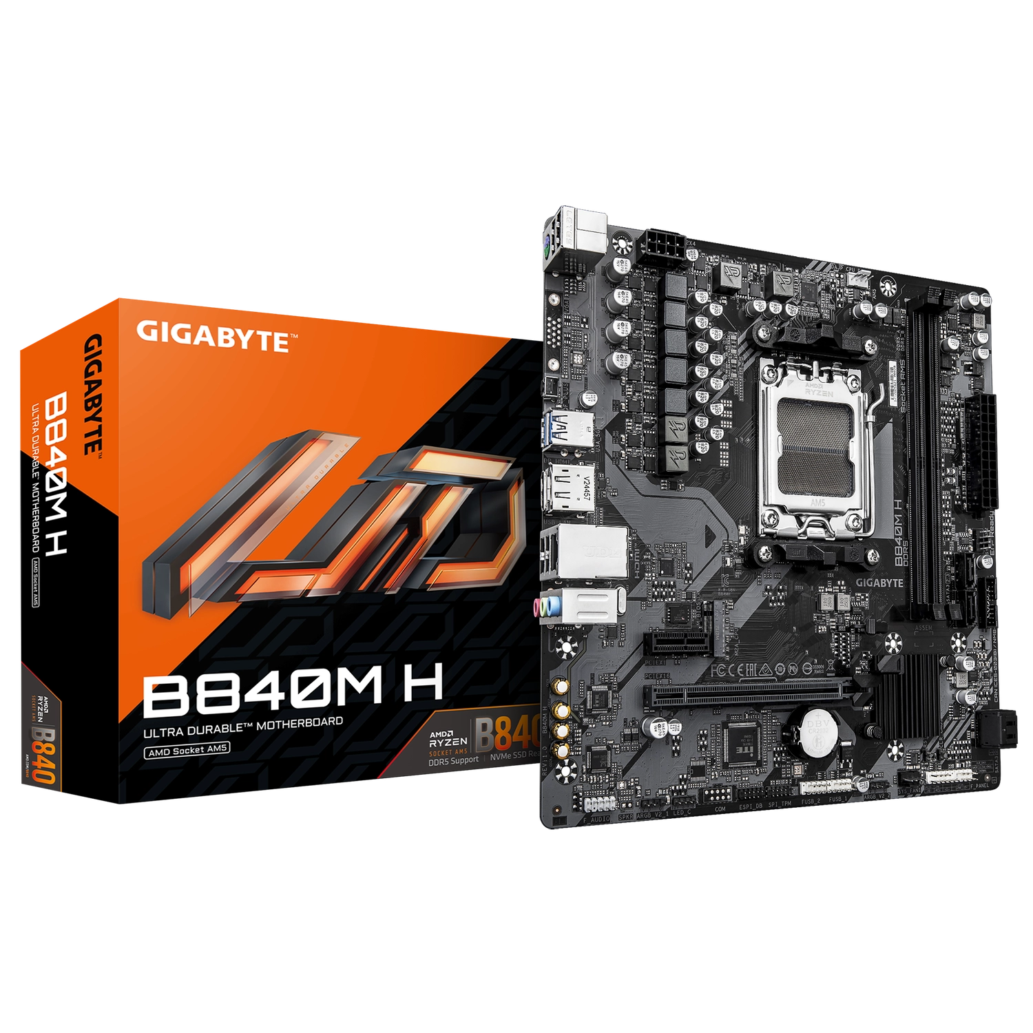 GIGABYTE AM5 B840M H MOTHERBOARD