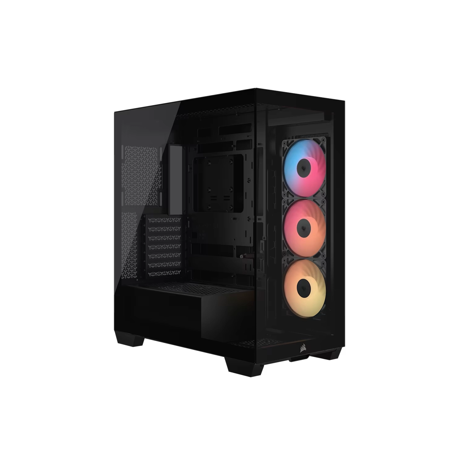 GABINETE CORSAIR 3500X RS-R ARGB TG BLACK (X3 FAN RS ARGB SERIES)