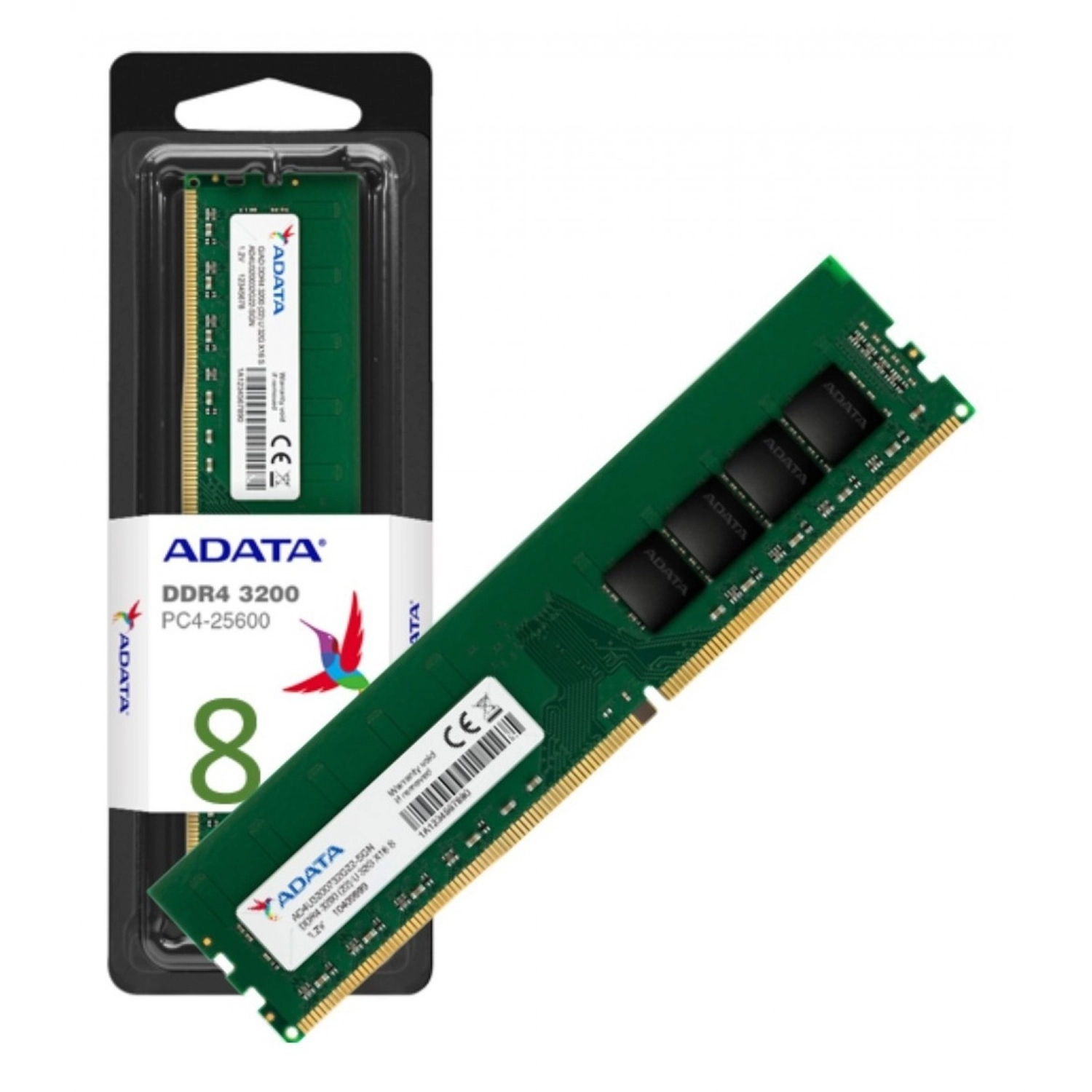 MEMORIA DDR4 ADATA 8GB 3200MHZ G22 SGN
