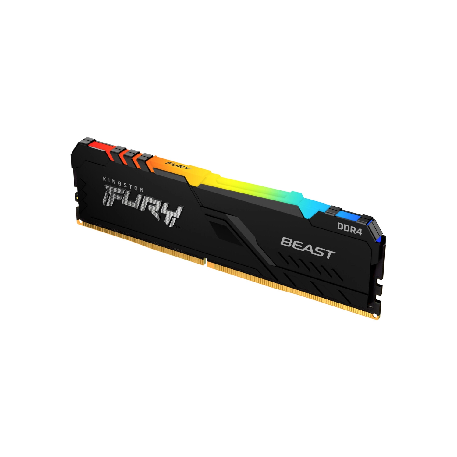 MEMORIA DDR5 KINGSTON HYPERX FURY BEAST 16GB 5600MHZ CL40 RGB BLACK