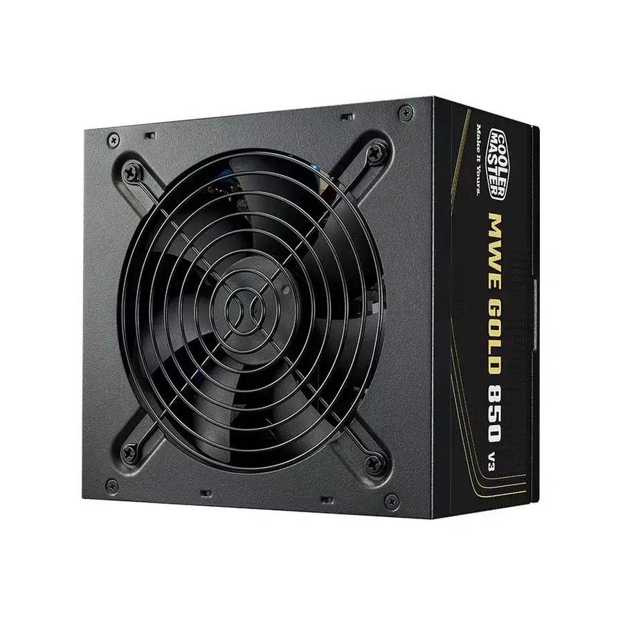 FUENTE COOLER MASTER MWE GOLD 850W V3 NM FR A/AR CORD