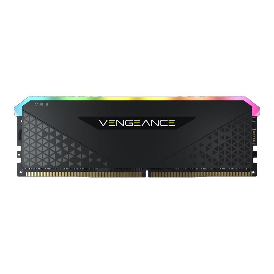 MEMORIA DDR4 CORSAIR VENGEANCE RS 16GB 3200MHZ RGB CL16 BLACK