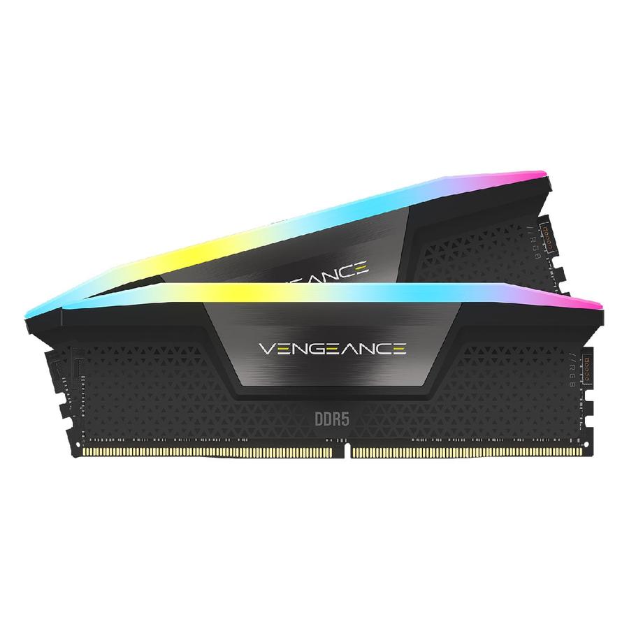 MEMORIA DDR5 CORSAIR VENGEANCE 32GB (2X16GB) 5200MHZ RGB BLACK CL40