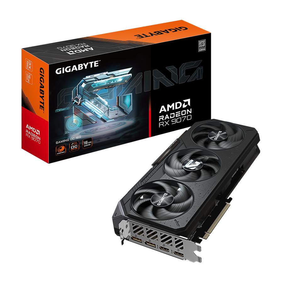 GIGABYTE RX 9070 GAMING 16GB OC GDDR6 AMD RADEON PLACA DE VIDEO
