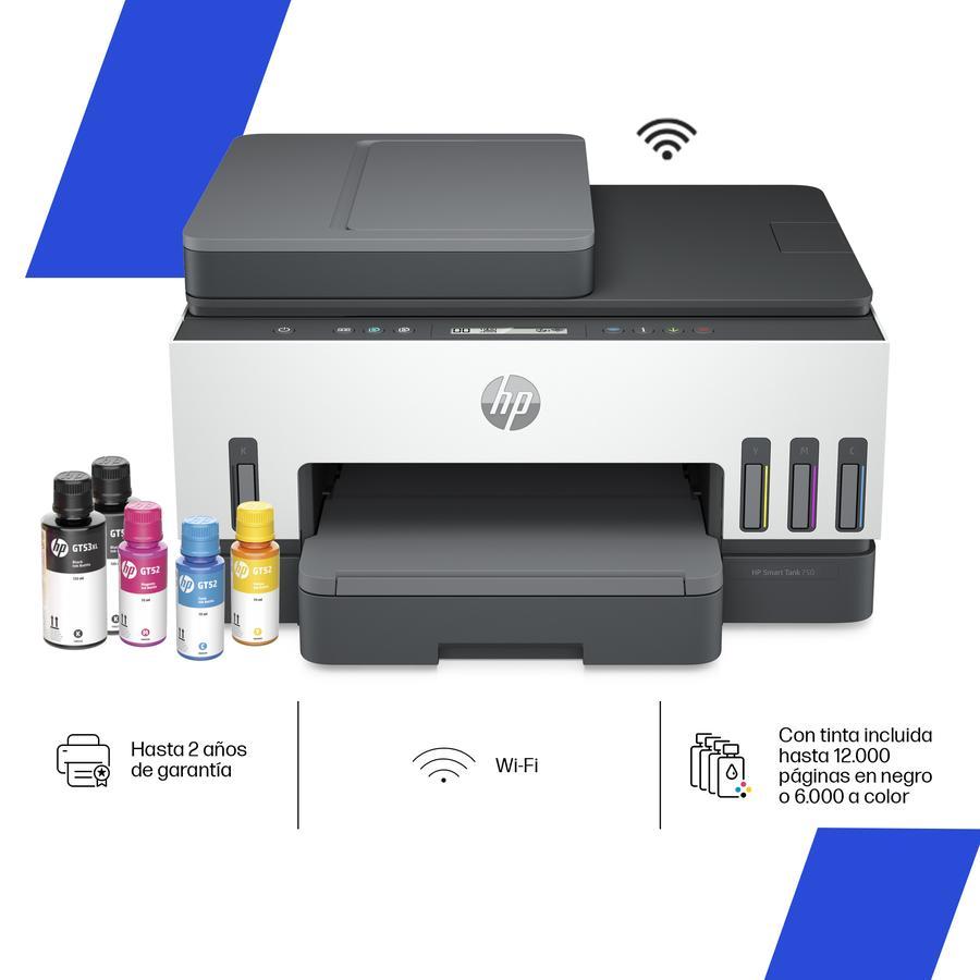IMPRESORA HP MULTIFUNCION SM750 SISTEMA CONTINUO COLOR