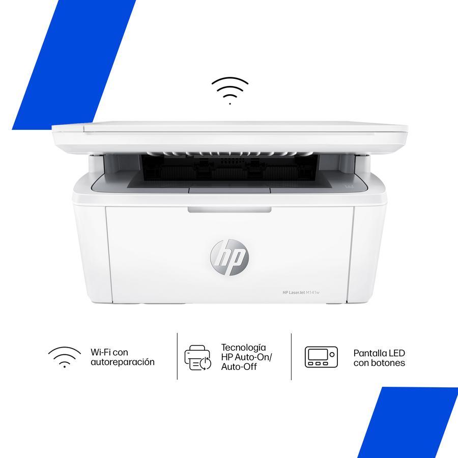 IMPRESORA HP MULTIFUNCION LASERJET M141W 7MD74A
