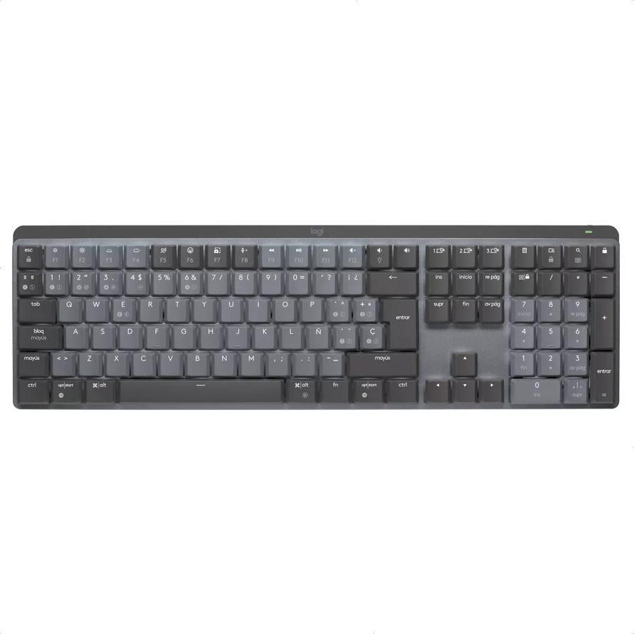 TECLADO LOGITECH WIRELESS MX KEYS MECHANICAL GRAPHITE 920-010845