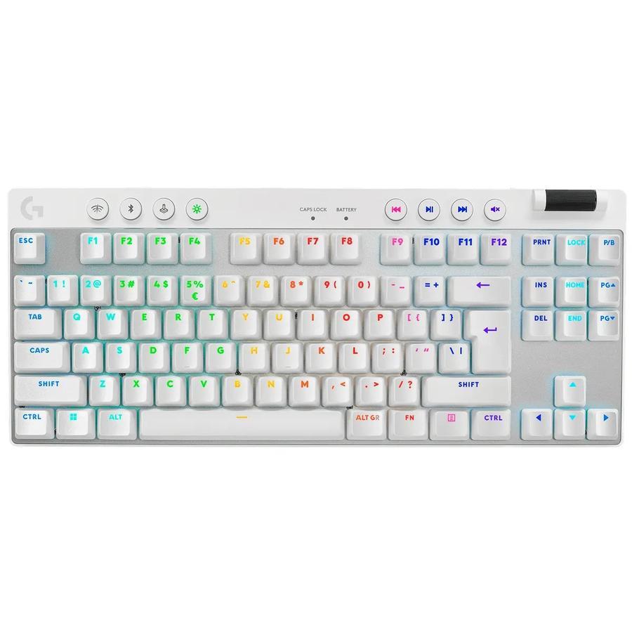 TECLADO LOGITECH PRO X TKL WHITE LIGHTSPEED 920-012143