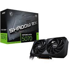 MSI RTX 5070 SHADOW 2X OC 12GB GDDR7 GEFORCE NVIDIA PLACA DE VIDEO