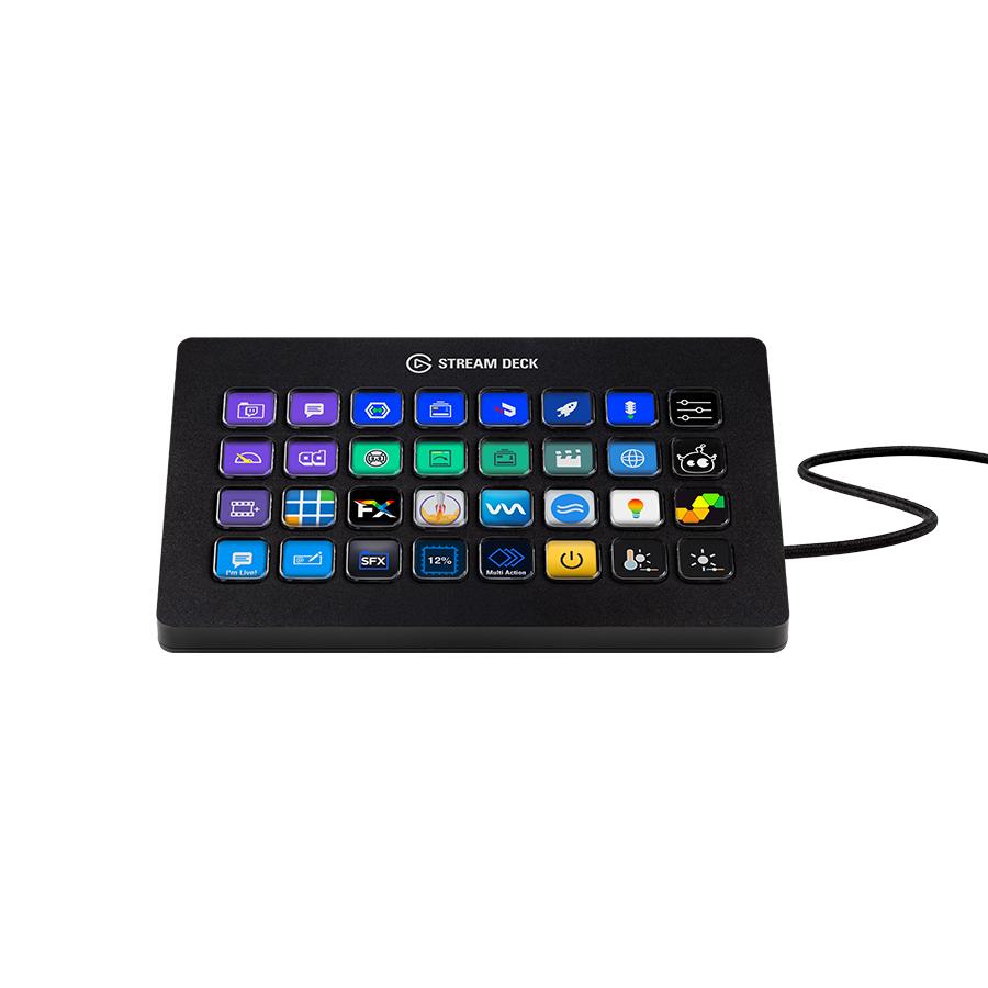 ELGATO STREAM DECK XL 32 BOTONES LCD CUSTOMIZABLES - 10GAT9901