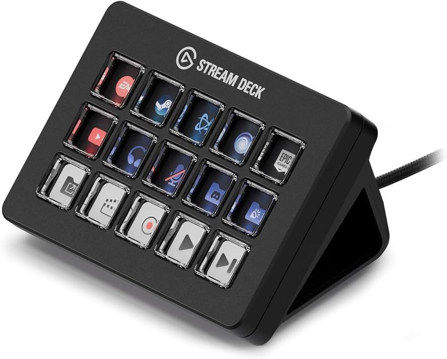 ELGATO STREAM DECK MK.2 15 BOTONES LCD CUSTOMIZABLE (SCISSOR SWITCH)