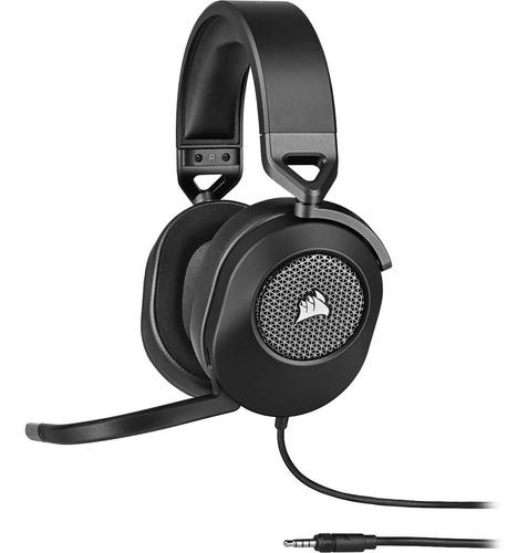 HEADSET CORSAIR HS65 WIRED CARBON