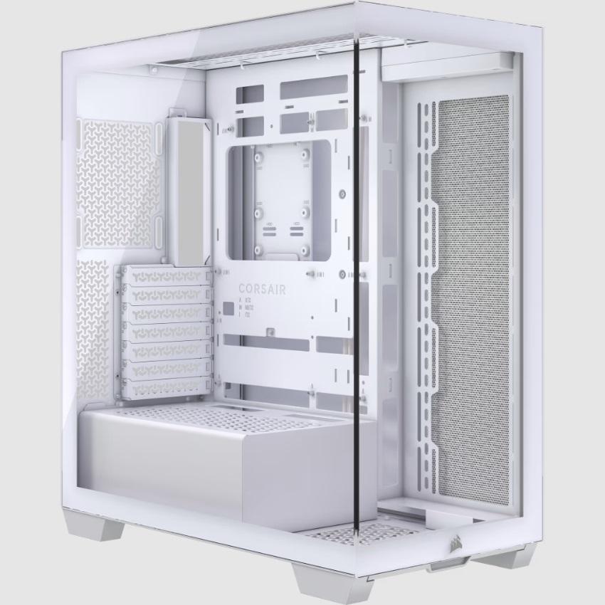 GABINETE CORSAIR 3500X TG WHITE