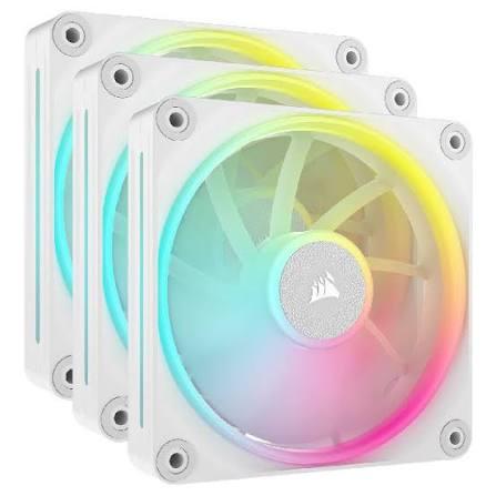 FAN COOLER CORSAIR ICUE LINK LX120 RGB 120MM WHITE PACK X3