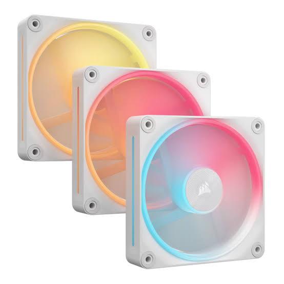 FAN COOLER CORSAIR ICUE LINK 120-R RGB 120MM WHITE PACK X3 REVERSE