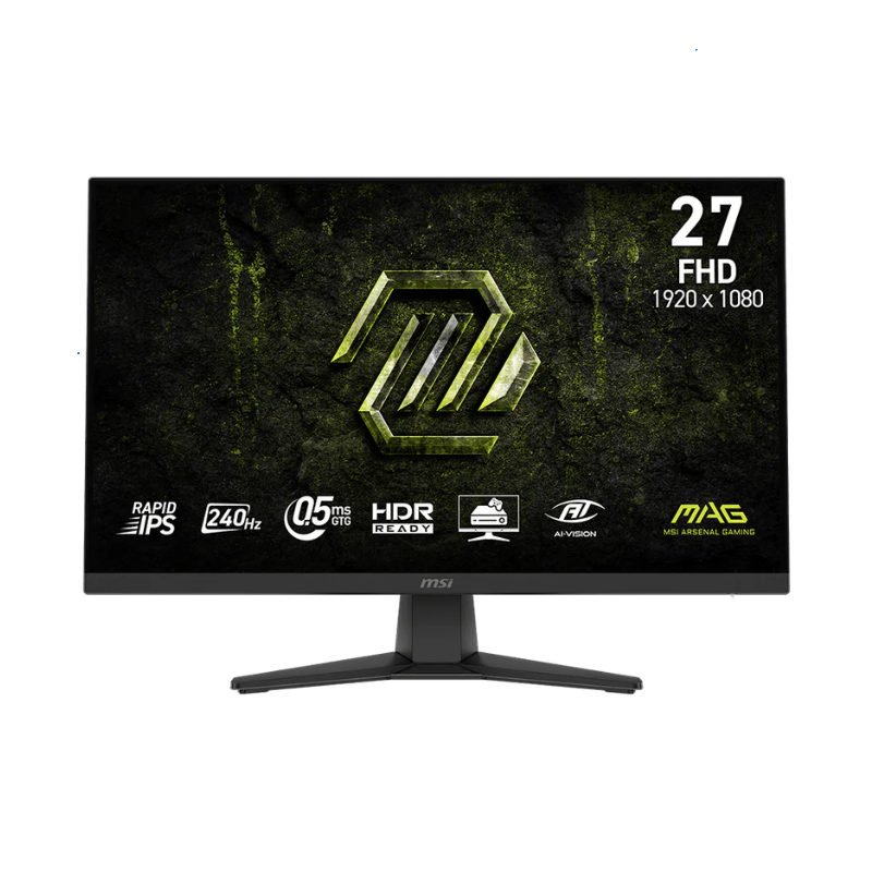 MONITOR MSI MAG 272F 27PULGADAS FULLHD RAPID IPS 240HZ 0.5MS
