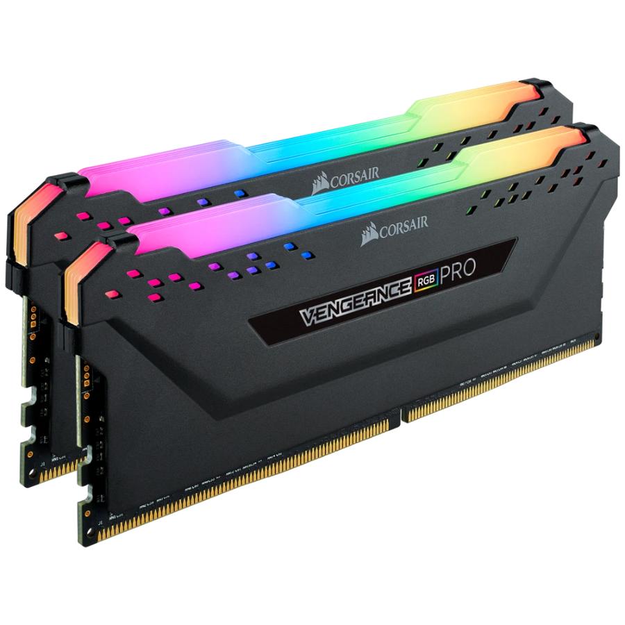 MEMORIA DDR4 CORSAIR VENGEANCE PRO 32GB (2X16GB) 3200MHZ CL16 RGB BLACK