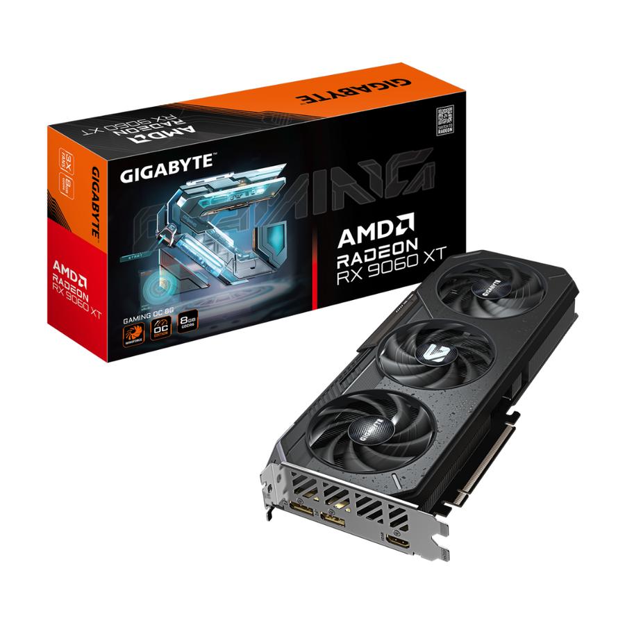 GIGABYTE RX 9060 XT GAMING 8GB OC GDDR6 AMD RADEON PLACA DE VIDEO