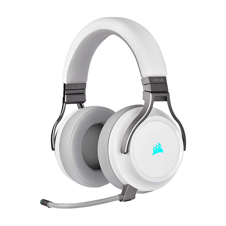HEADSET CORSAIR VIRTUOSO WIRELESS RGB HIFI GAMING WHITE