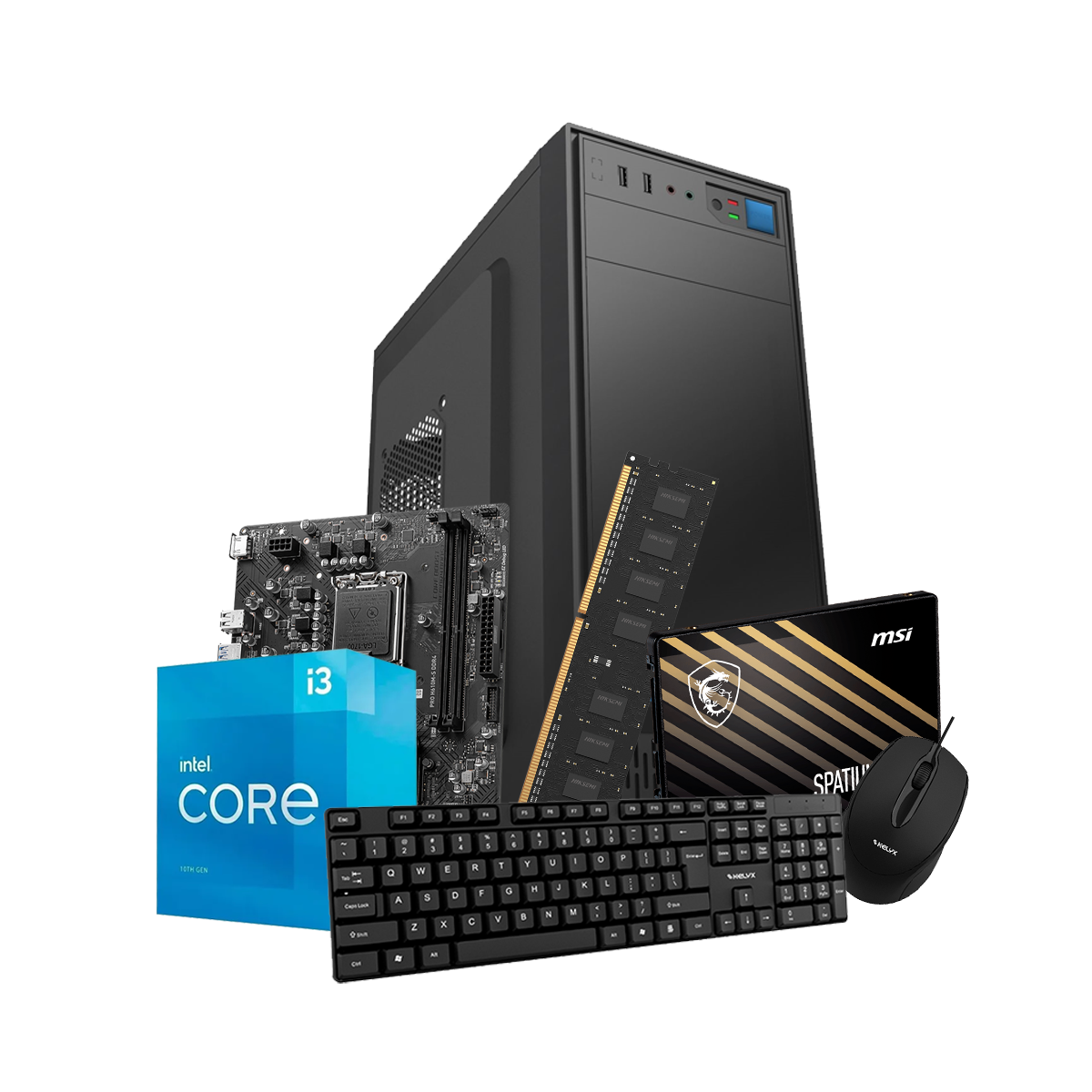 PC I3-12100 8G SSD 480GB