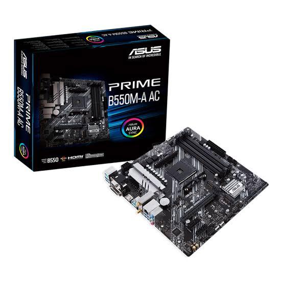 ASUS AM4 PRIME B550M-A AC MOTHERBOARD
