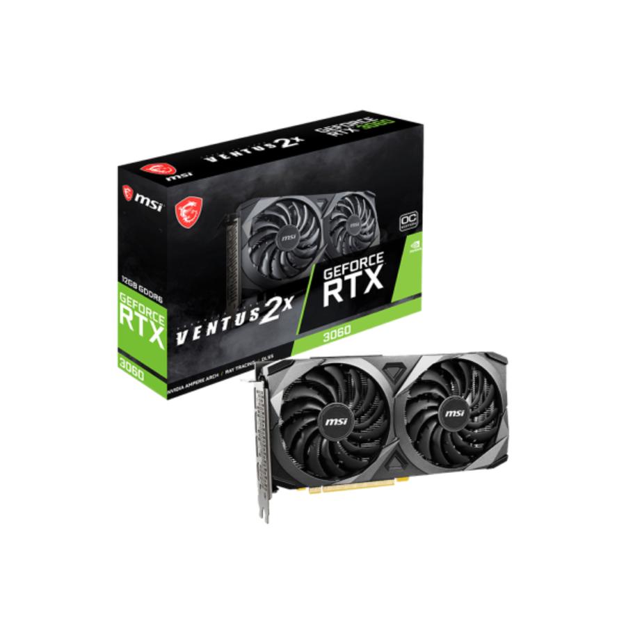MSI RTX 3060 VENTUS 12GB GDDR6 2X OC GEFORCE NVIDIA PLACA DE VIDEO