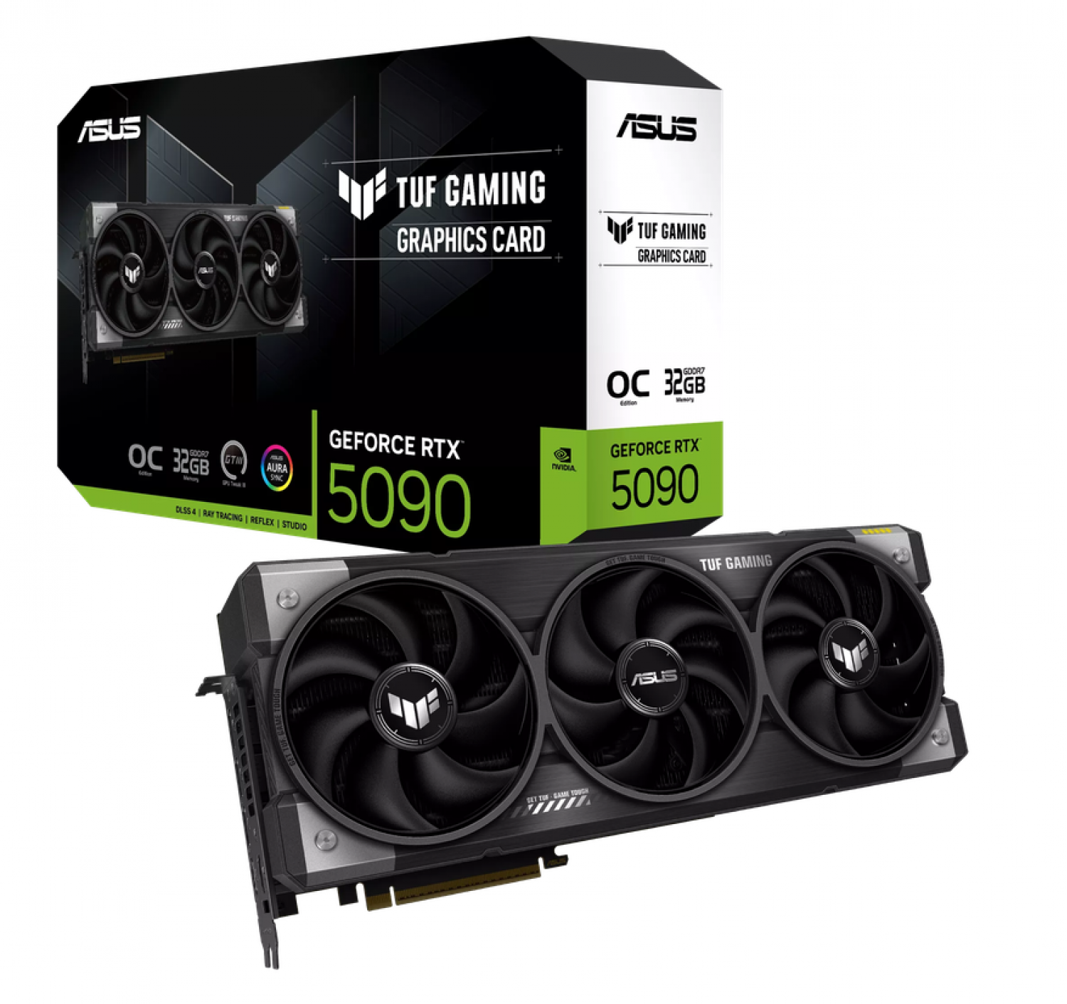 ASUS RTX 5090 TUF GAMING OC O32G GDDR7 GEFORCE NVIDIA PLACA DE VIDEO