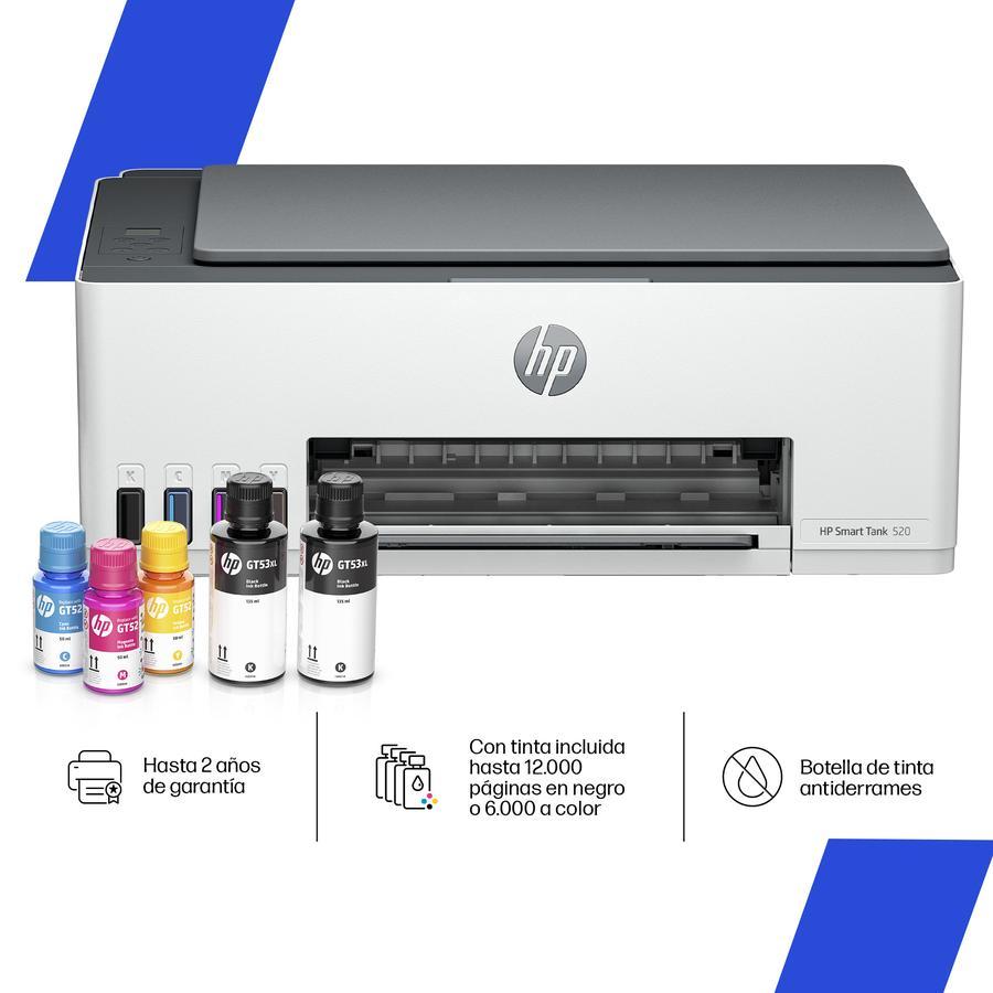 IMPRESORA HP SMART TANK 520 MULTIFUNCION 1F3W2A
