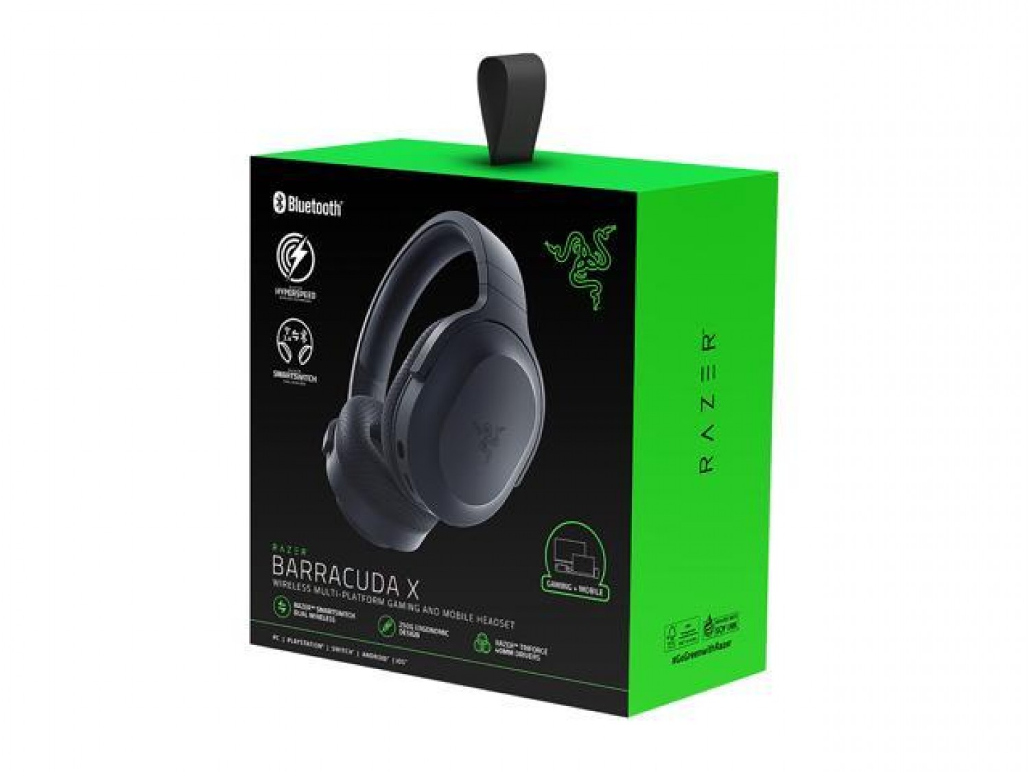 HEADSET RAZER BARRACUDA X NEW BLACK