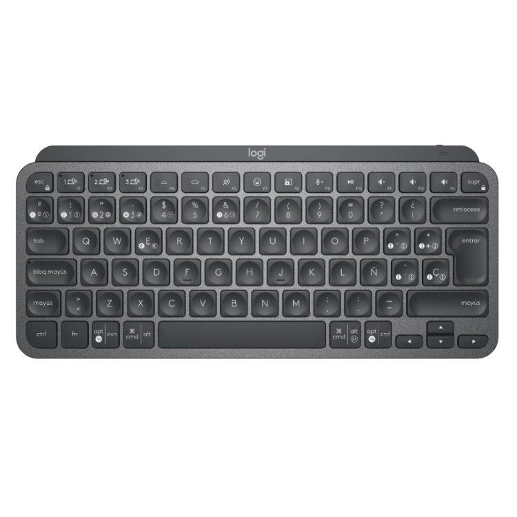 TECLADO LOGITECH MX KEYS MINI BLACK WIRELESS 920-010476