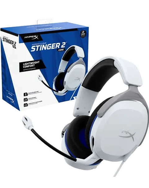 HEADSET HYPERX CLOUD STINGER 2 PS5 WHITE 75X29AA