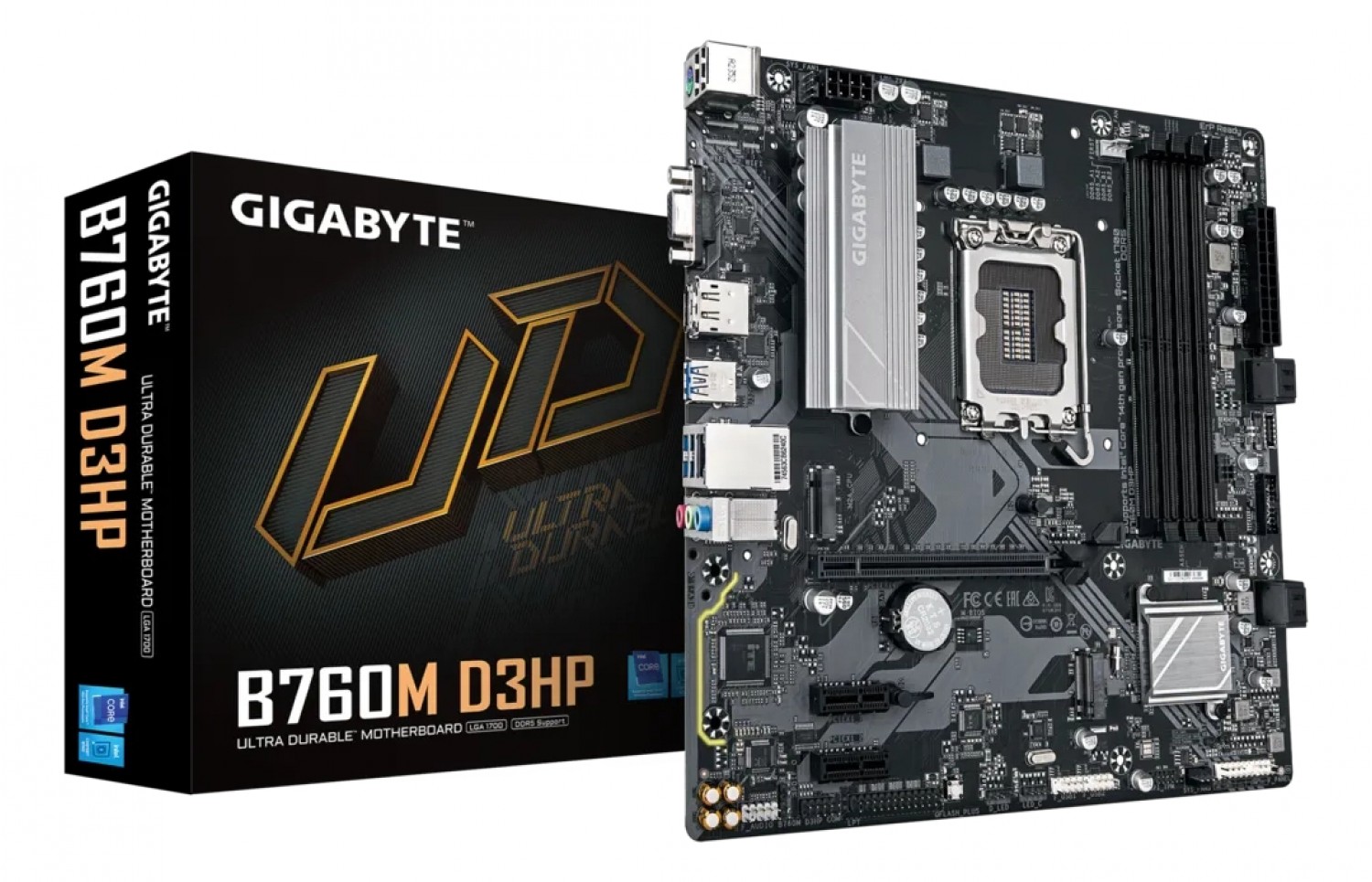 GIGABYTE B760M D3HP WIFI6 1.0 S1700 GEN 12-13-14 MOTHERBOARD