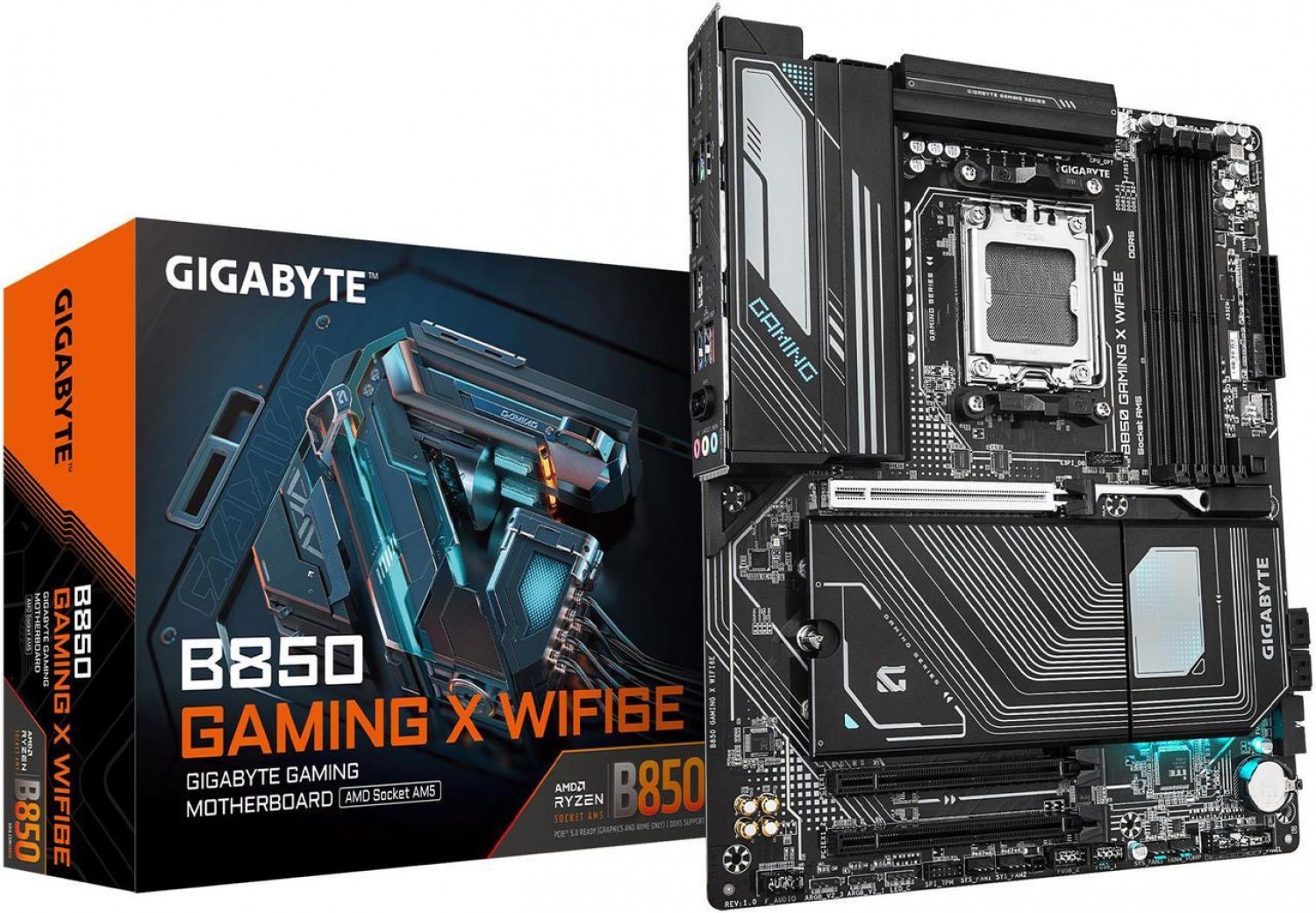 GIGABYTE AM5 B850 GAMING X WIFI6E 1.0 MOTHERBOARD