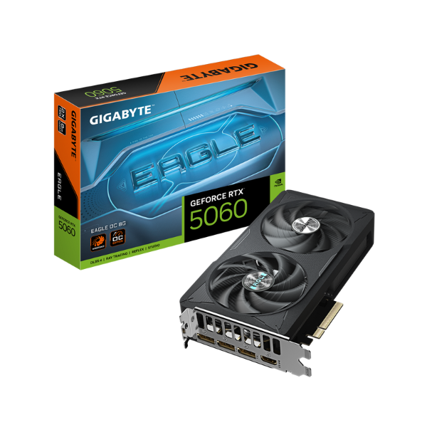 GIGABYTE RTX 5060 EAGLE 8GB GDDR7 OC GEFORCE NVIDIA PLACA DE VIDEO