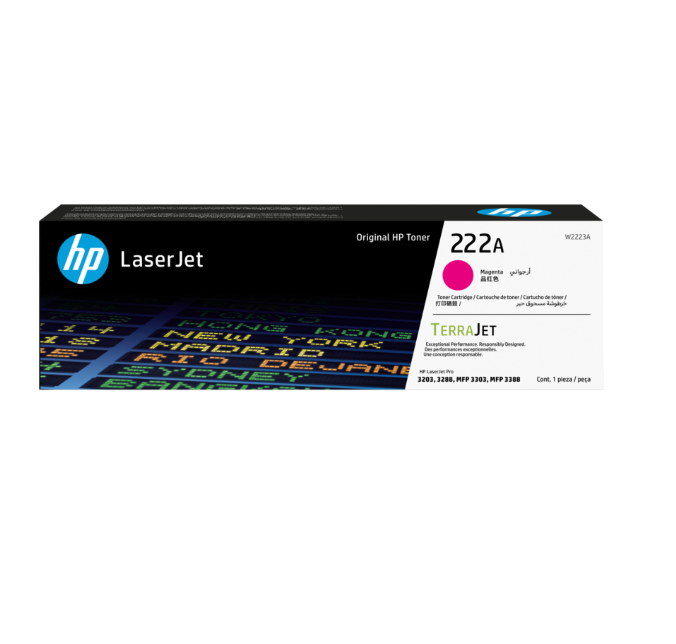 HP 222A MAG LJ TONER CARTRIDGE